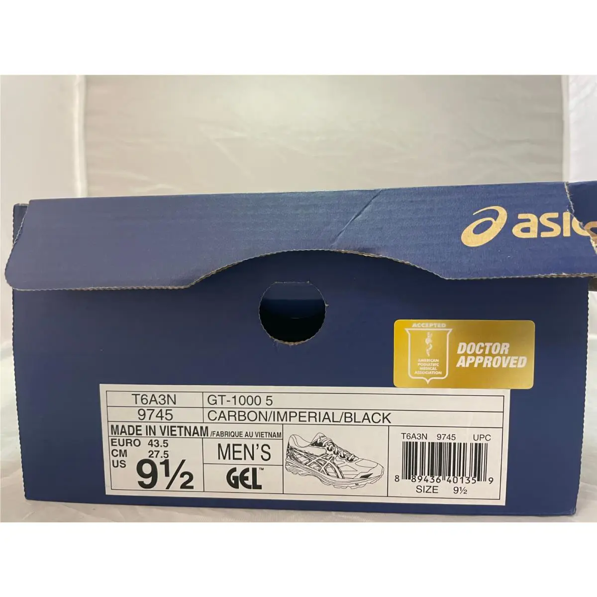 Asics shoes - ASICS GT-1000 - Gray/Black 4