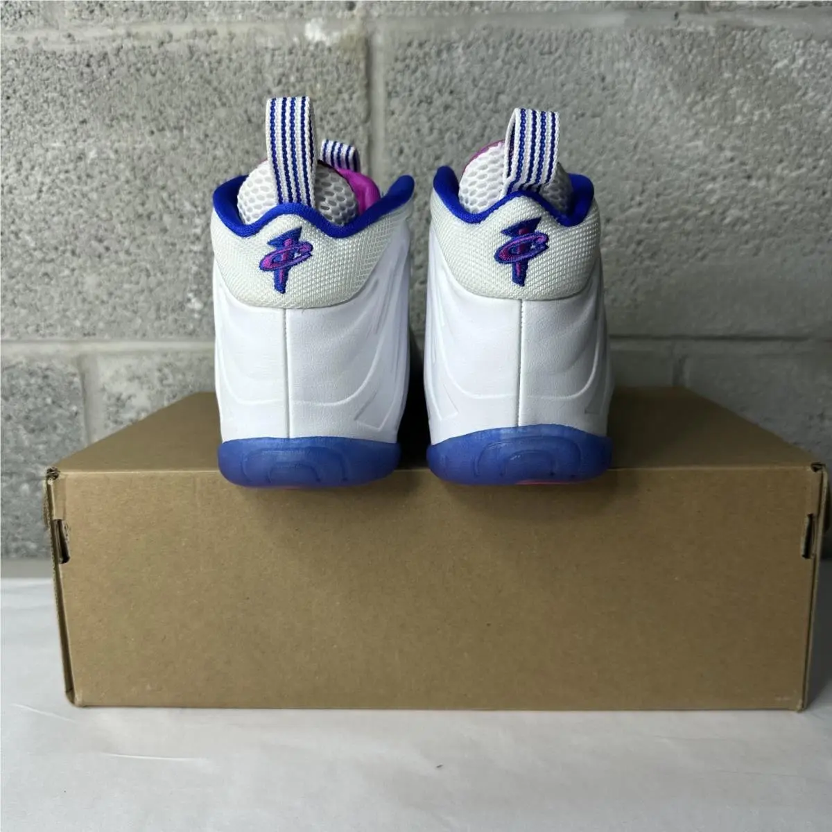 Nike shoes - Nike Little Posite - Little Posite - White (UPC: 885179559678) 2