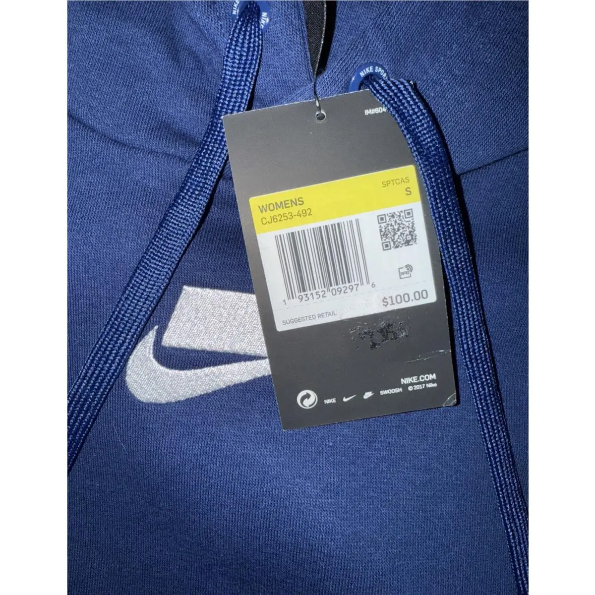 Nike clothing - CJ6253492 - CJ6253492 - Blue (UPC: 193152092976) 4