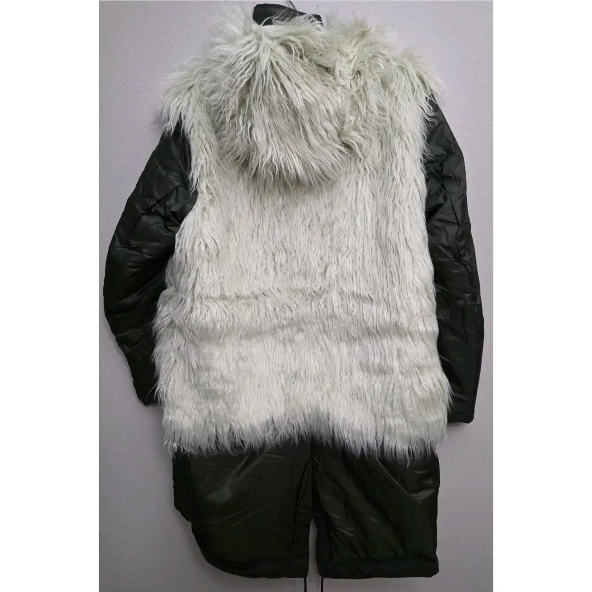 Nike clothing - Nike Sportswear Therma-Fit Reversible Sideline Parka Jacket - DD6775-355 - Sequoia (UPC: 195242731024) 15