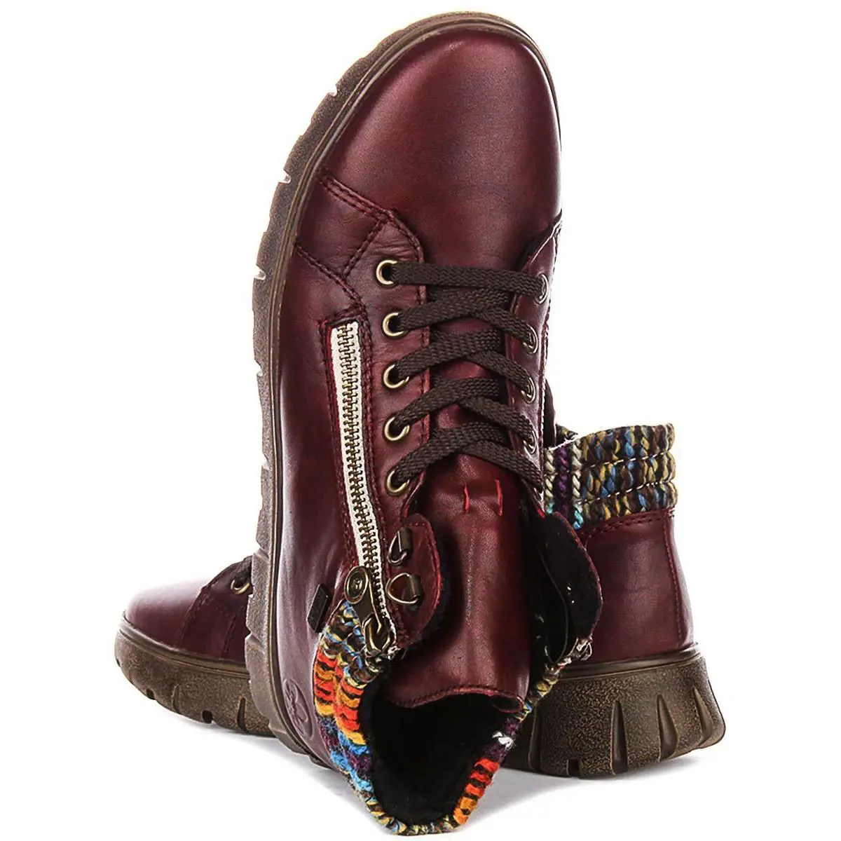 Rieker shoes - Dark Red 2