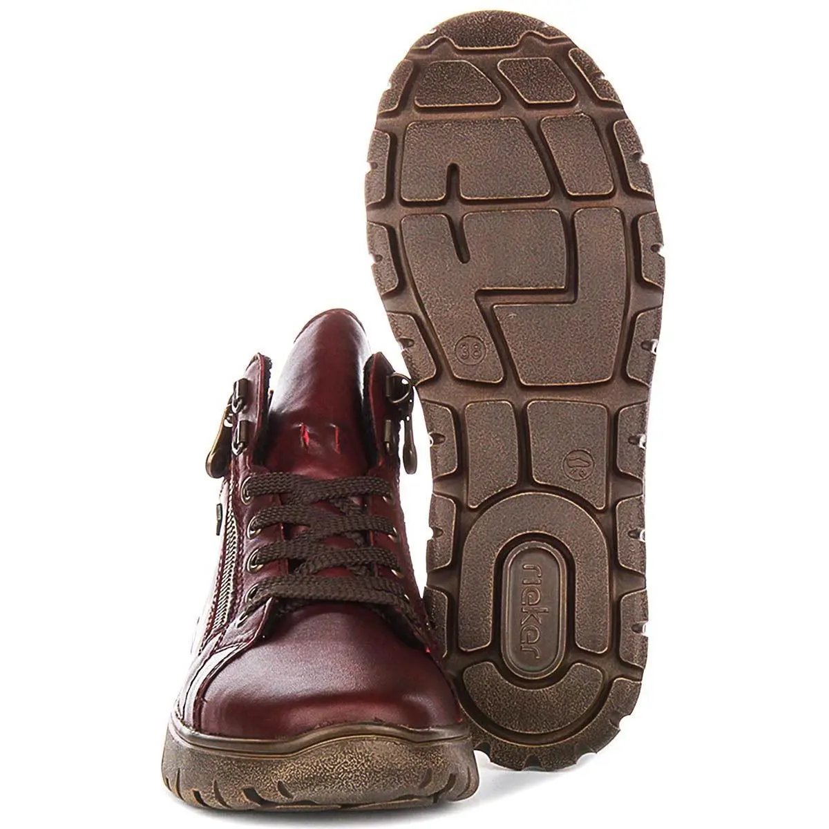 Rieker shoes - Dark Red 3