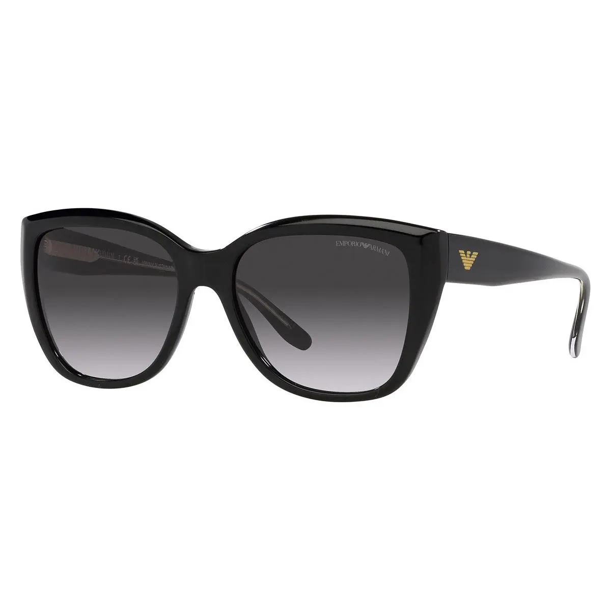 Emporio Armani Woman Sunglasses EA4198 50178G 55mm Black - Grey Lens