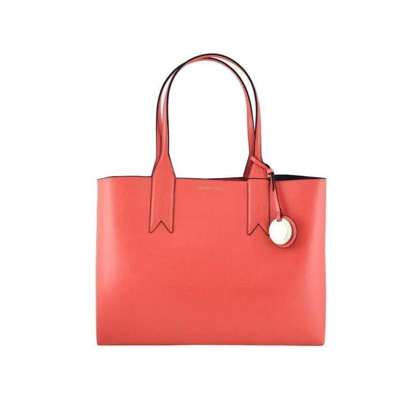 Emporio Armani Womens Bag Shopping Bag L Minidollaro Coral