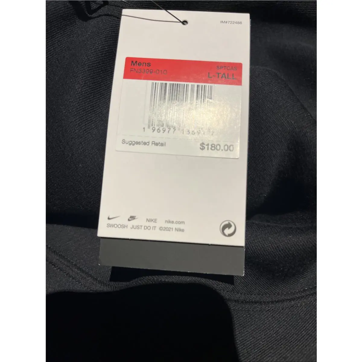 Nike clothing - Black (UPC: 0196977136917) 11