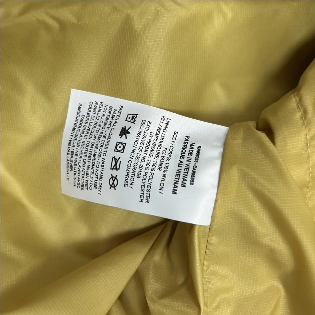 Nike clothing - FZ0001716 - FZ0001716 - Yellow (UPC: 0197601057455) 5