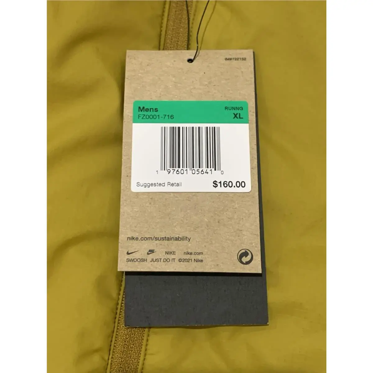 Nike clothing - FZ0001716 - FZ0001716 - Yellow (UPC: 0197601057455) 5