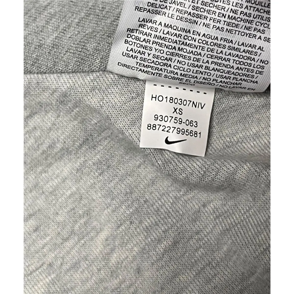 Nike clothing - Gray (UPC: 887227995681) 5