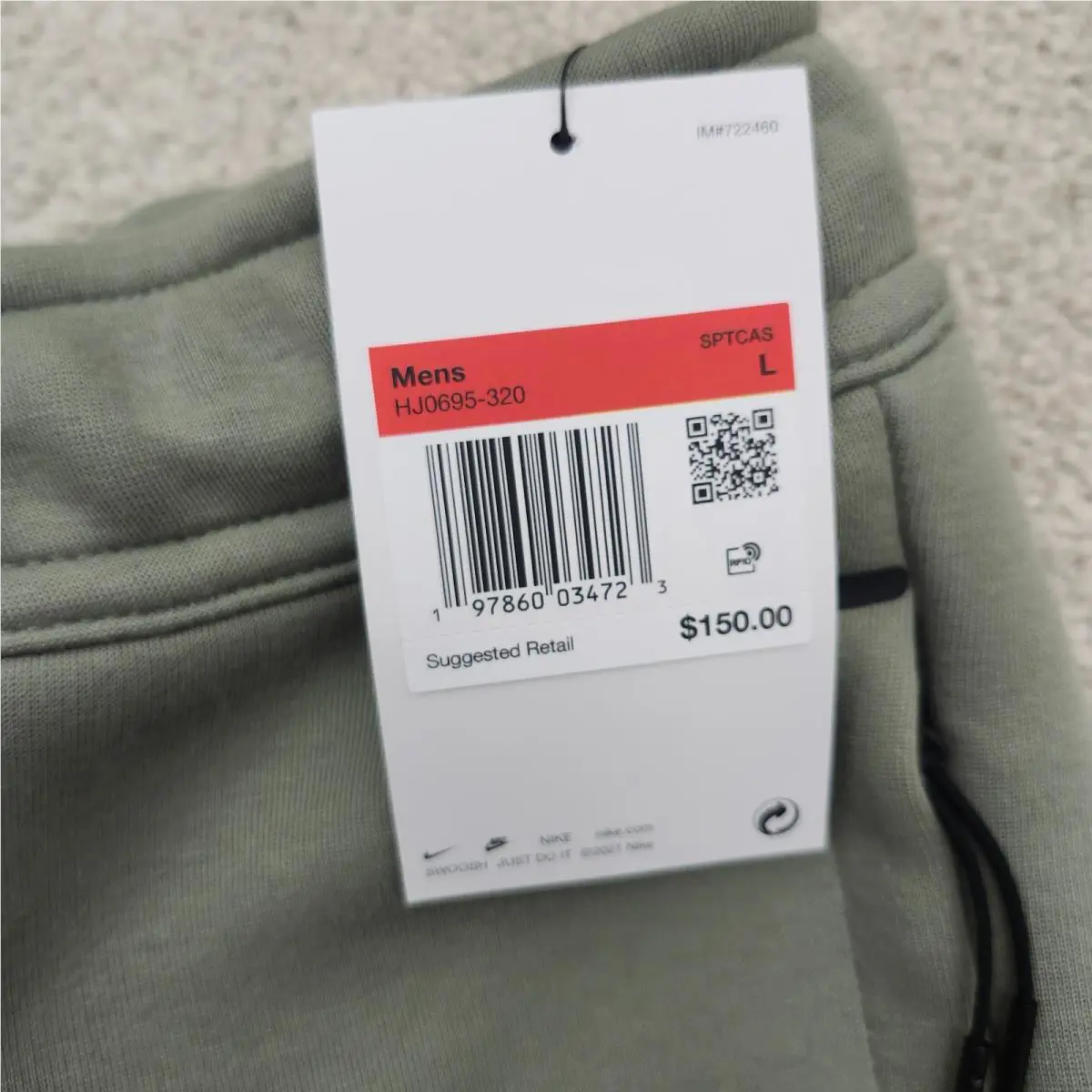 Nike clothing - Green 1