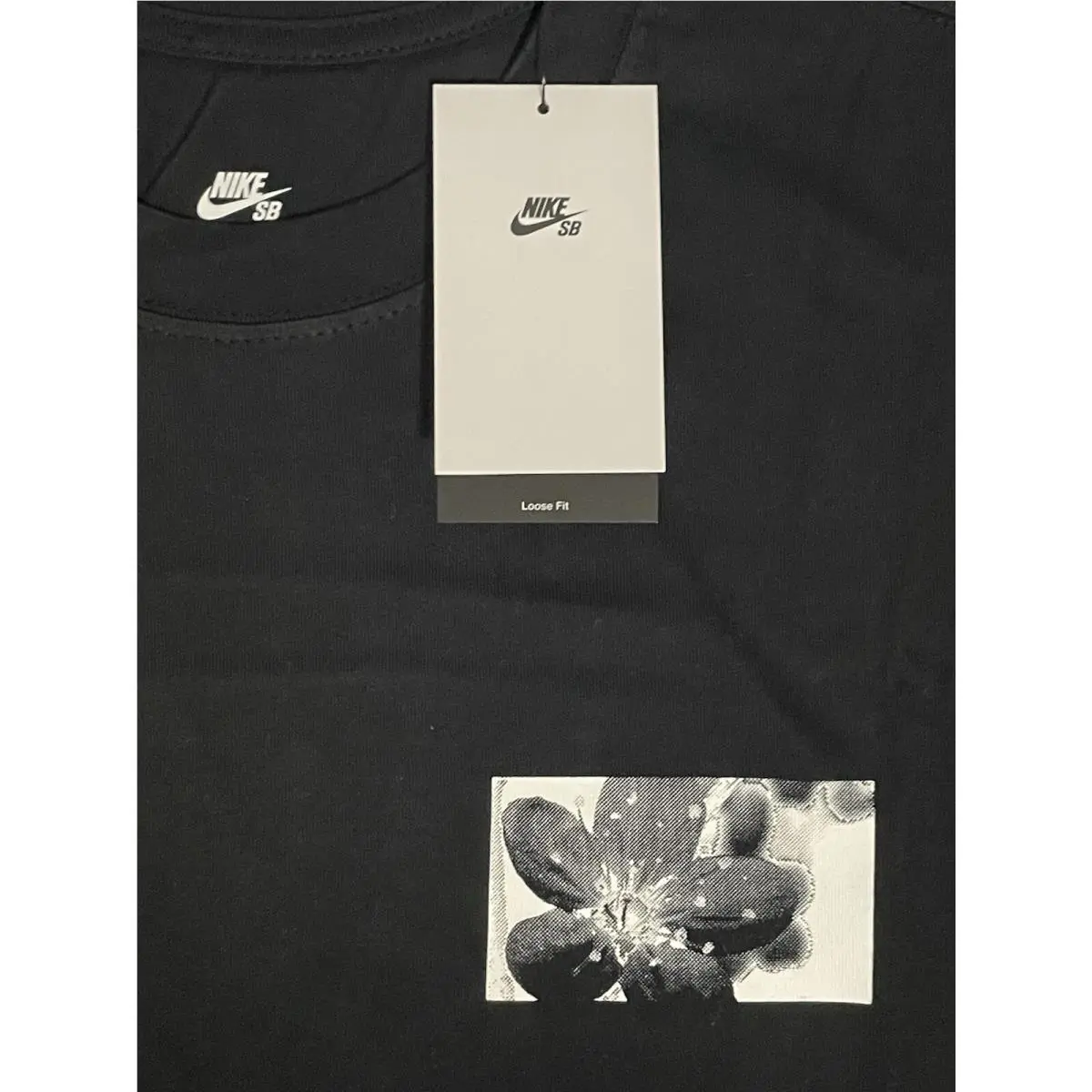 Nike clothing - Nike SB Cherry Blossom - Cherry Blossom - DX9471-010 - Black/White (UPC: 0196153681446) 1