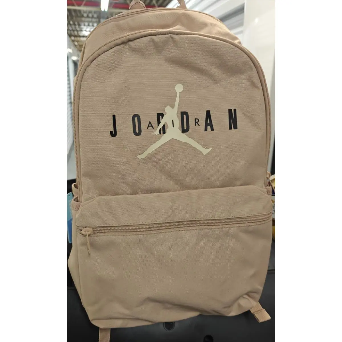 Jumpman Jordan Beige Brown Backpack MA08880-XA3