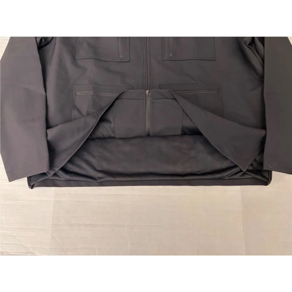 Fila clothing - FILA 4-POCKETS TOUR JACKET - TOUR JACKET - BLACK & GREY, :: BLACK 1