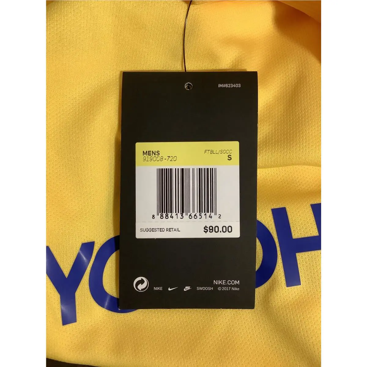Nike clothing - 2018-19 - 919008-720 - Yellow (UPC: 888413665142) 5