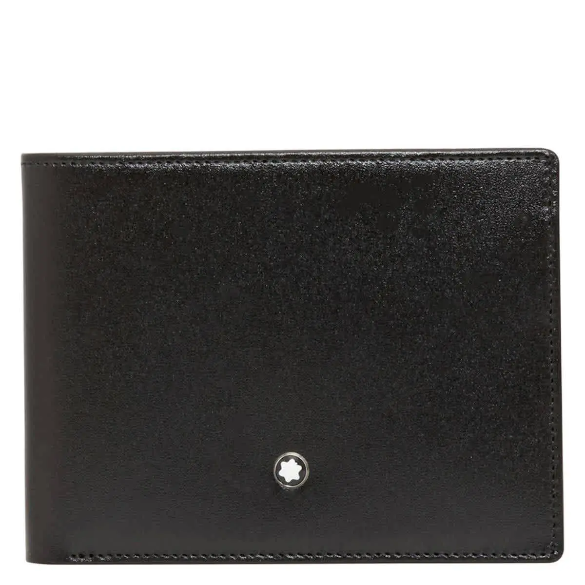 Montblanc Meisterstuck Leather 6cc Wallet In Black 198308