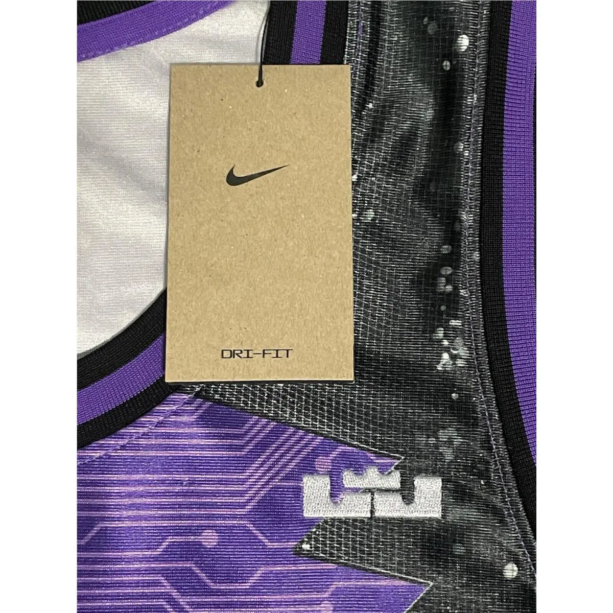 Nike clothing - Nike Lebron Space Jam A New Legacy Goon Squad - DJ3872-560 - Purple/Black (UPC: 0195238071783) 3