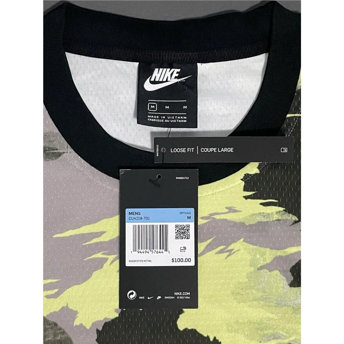 Nike clothing - Nike Sportswear Hype Hike - Sportswear Hype Hike - CU4218-701 - Multicolor (UPC: 0194494576445) 4