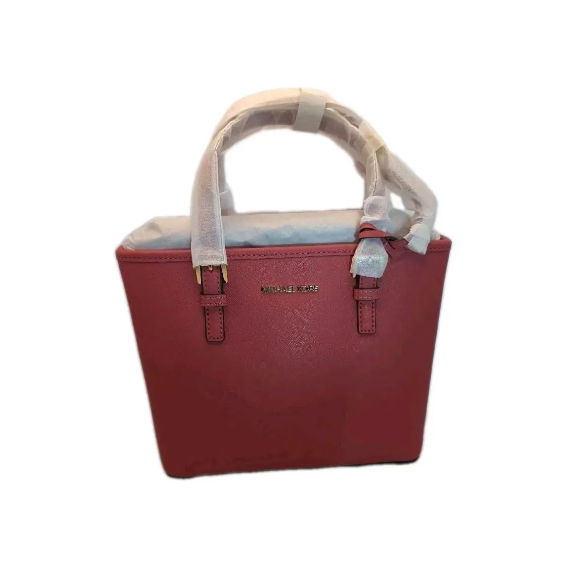 Michael Kors Carry All Jet Set Travel Womens Tote Pink Berry- w Tags