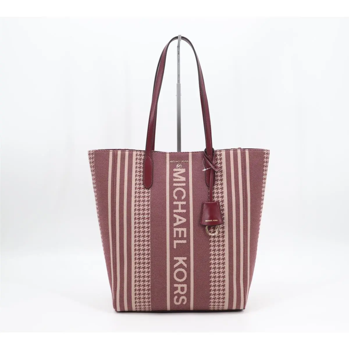 Michael Kors Sinclair Large North South Shopper Tote Dark Berry Multi