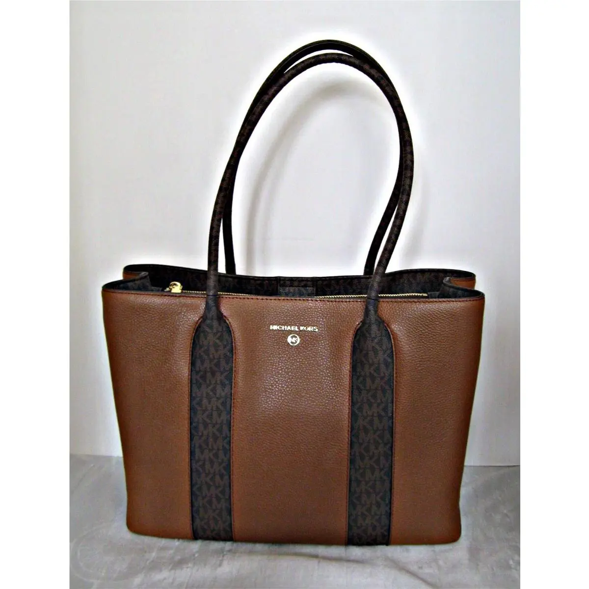Michael Kors - Austin Large Leather Tote - Luggage