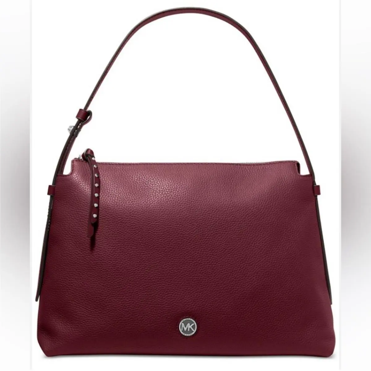 Kors Shailene Medium Hobo Shoulder Bag Wine