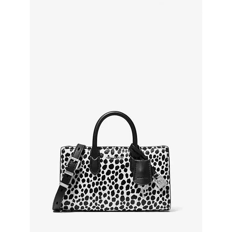 Michael Kors Scarlett XS EW Cheetah-print Calf Hair Crossbody