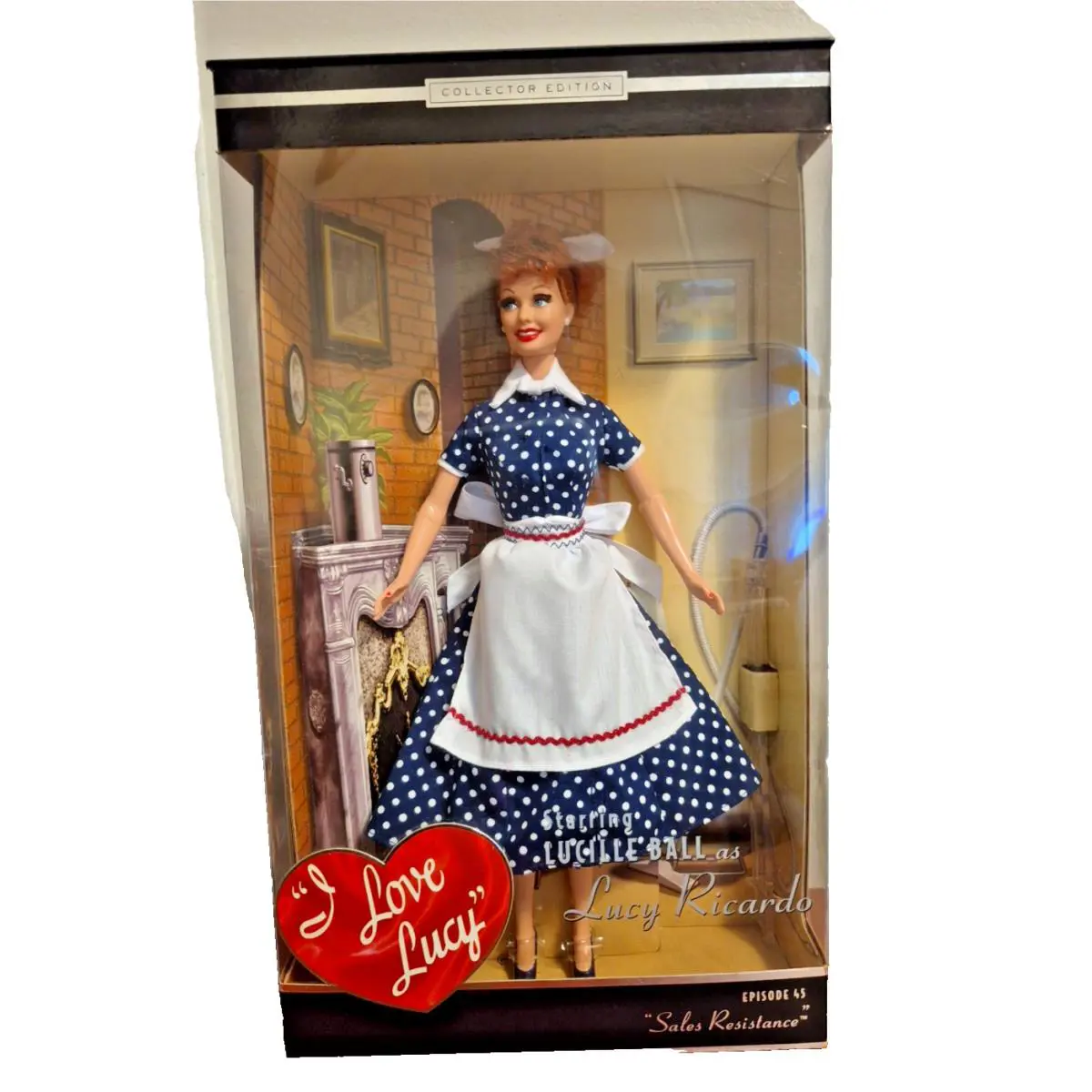 I Love Lucy - Sales Resistance Episode 45 Collector`s Edition Barbie Doll