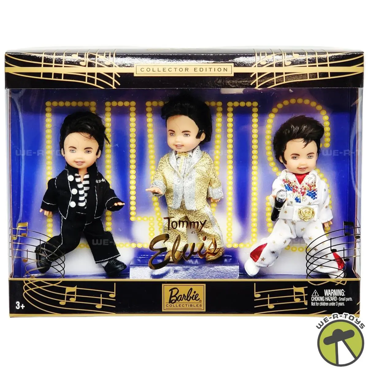 Barbie Tommy As Elvis Dolls Set Collector Edition 2003 Mattel No. B3465