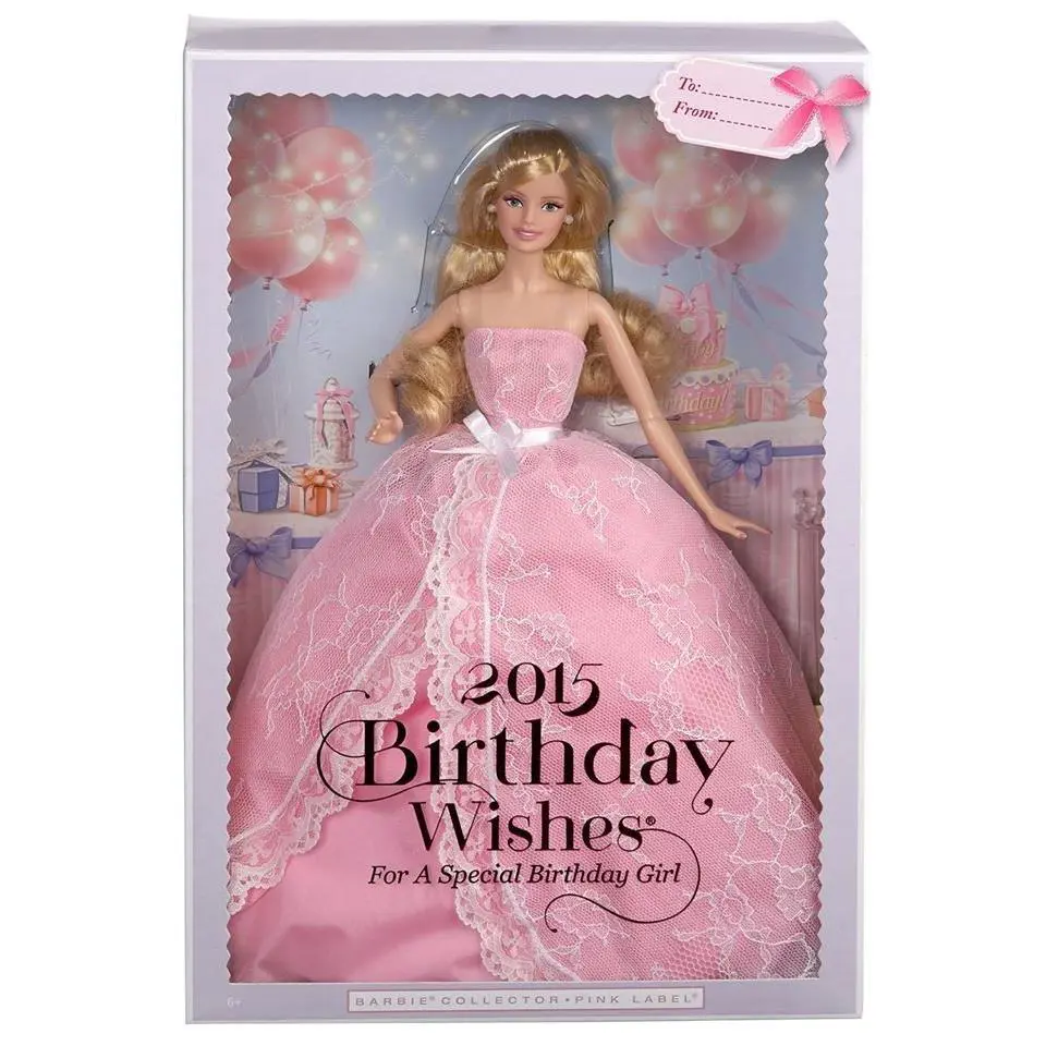 2015 Birthday Wishes Barbie CFG03 Nrfb