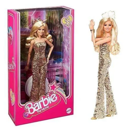 Good Looking Gorgeous Disco Jumpsuit with Beautiful Blonde Hair Barbie Doll