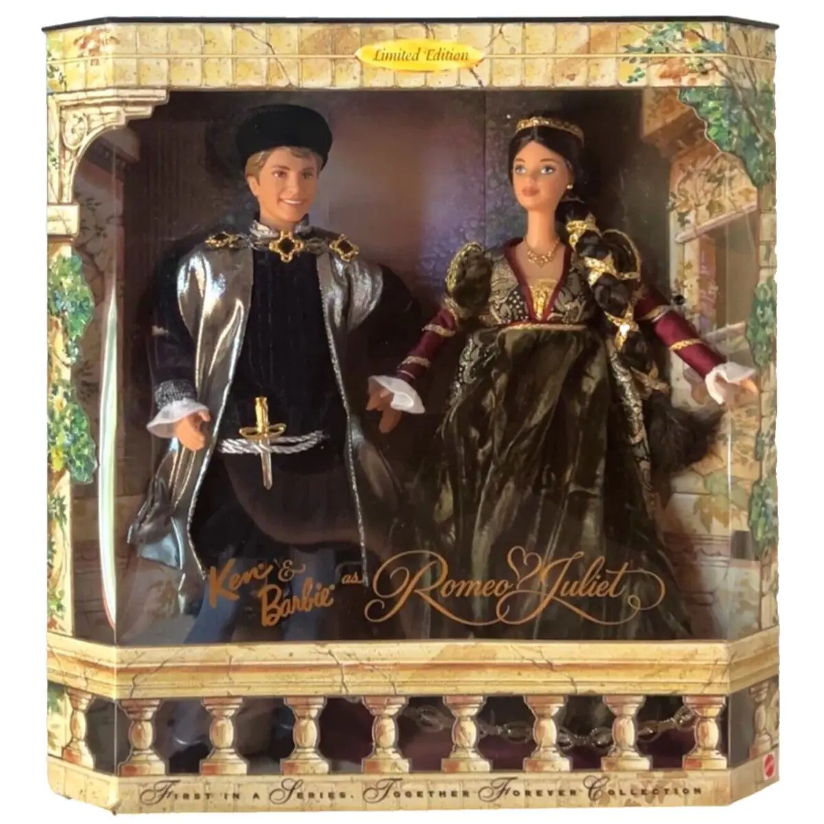 Ken Barbie As Romeo Juliet Dolls Vintage Mattel 1997 First In A Series