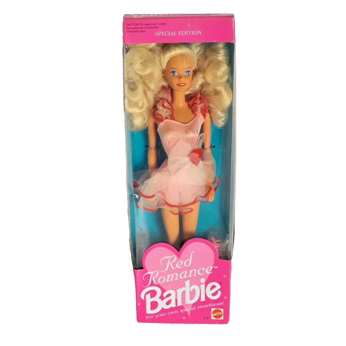 Vtg. Mattel 1992 Special Edition `red Romance` Barbie Doll Nrfb