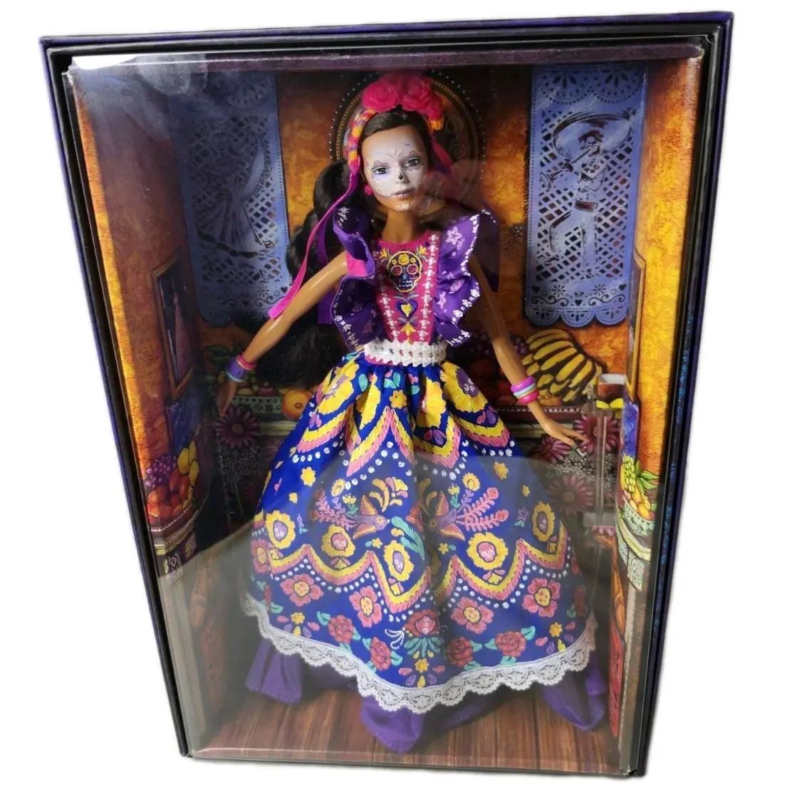 2022 Dia De Los Muertos Barbie Fashion Doll Day of The Dead Mattel Nrfb
