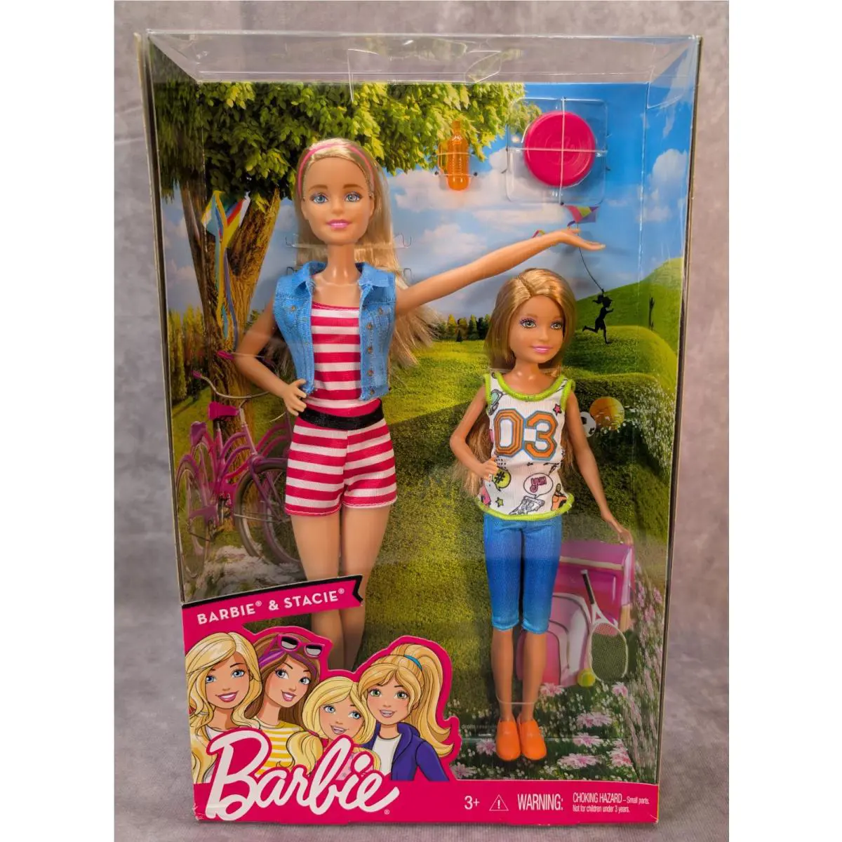 Barbie and Stacie Outdoor Fun DWJ64 Nrfb