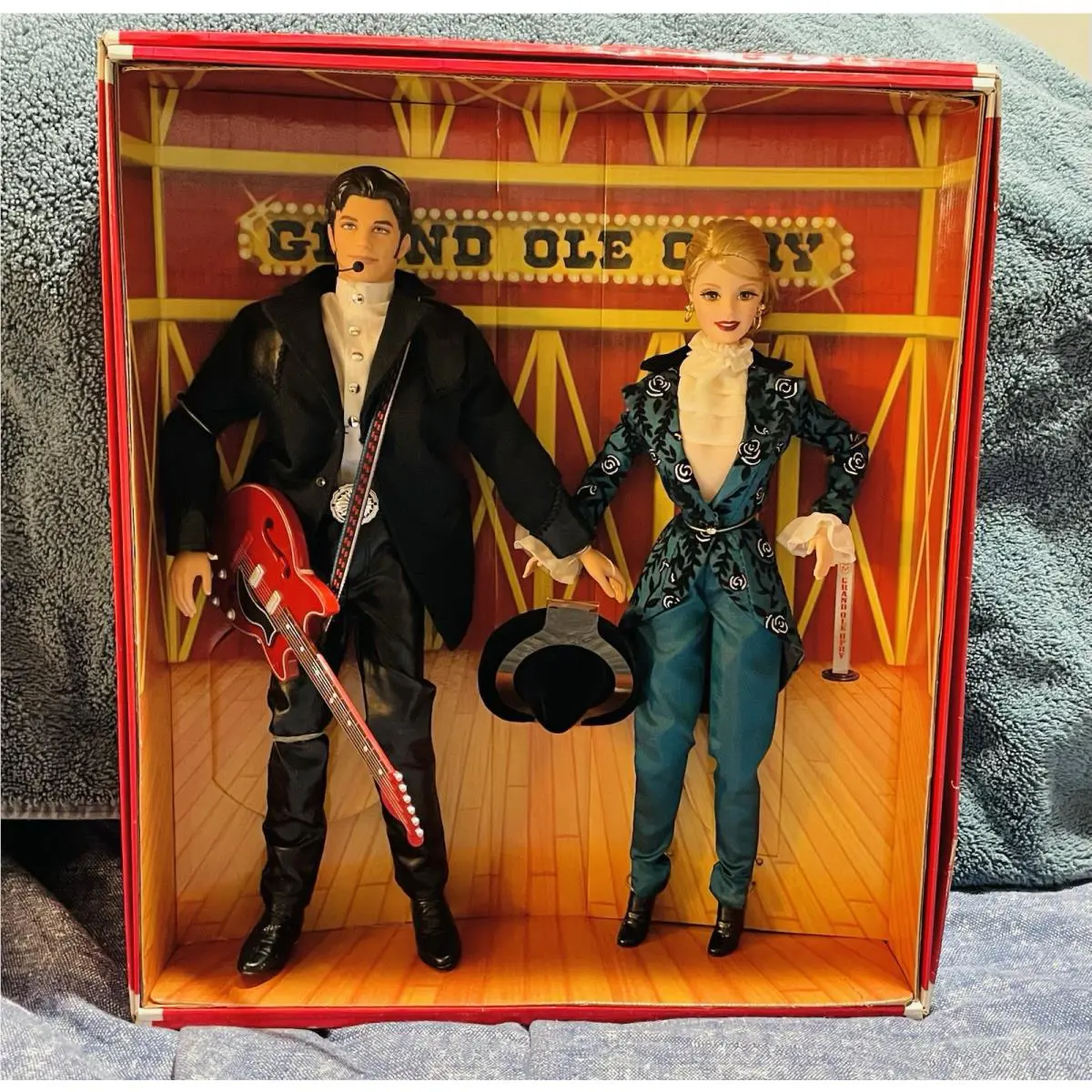 1998 Mattel 23498 Grand Ole Opry Barbie Kenny Country Duet Doll Set
