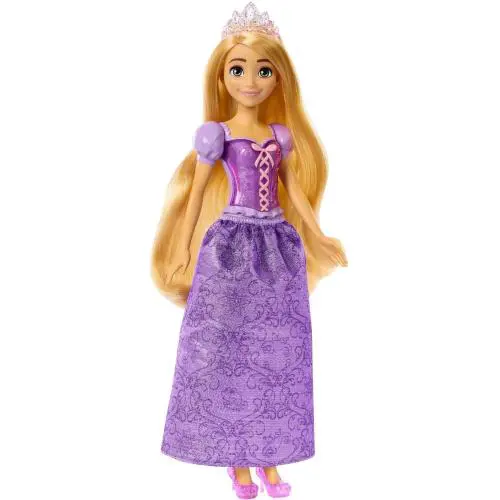 Disney Princesse Rapunzel Posable Fashion Doll with Stylish Sparkling Clothing