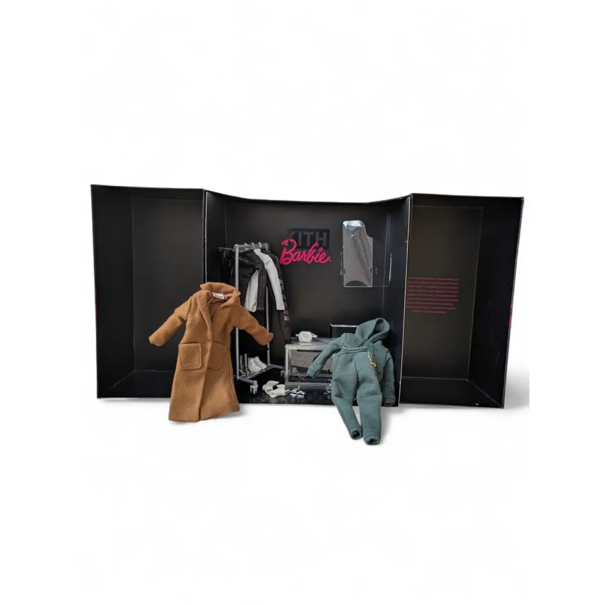 2021 Kith Barbie X Fashion Set Platinum Edition Label FXF28 No Doll