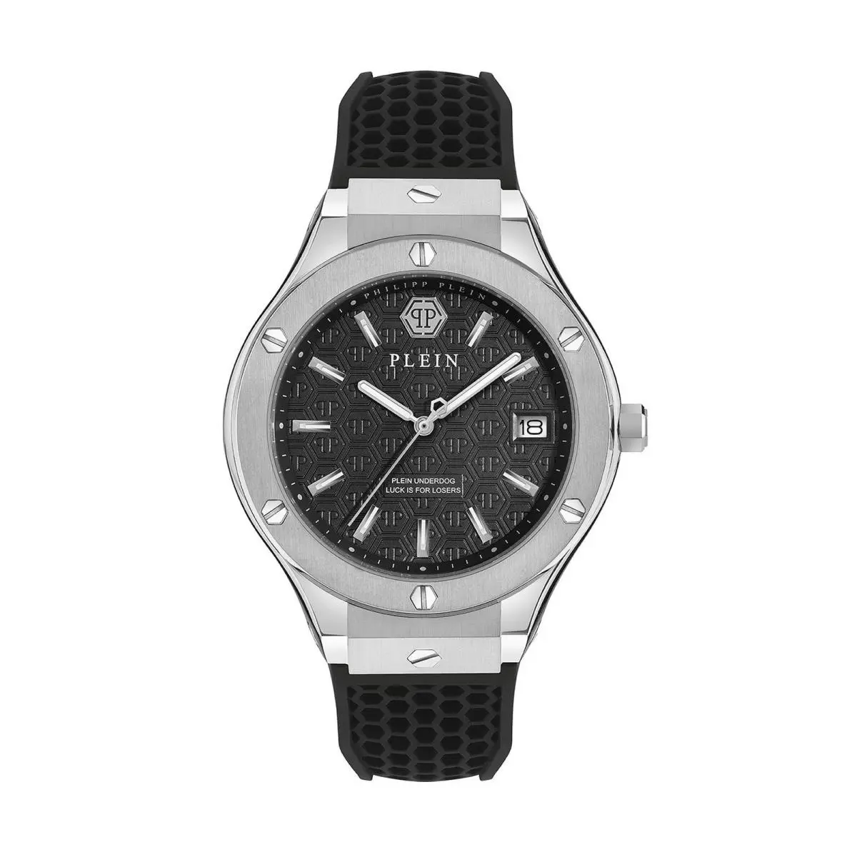 Philipp Plein Men`s Watch Analog Quartz Plein Underdog PWUFA0125 Silicone