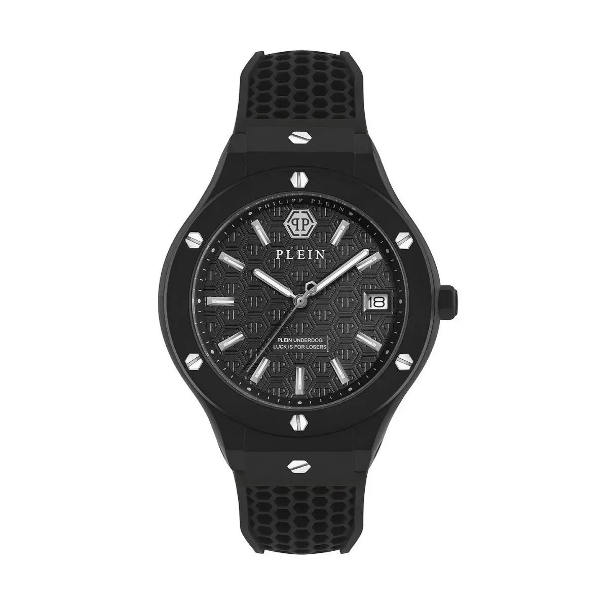 Philipp Plein Plein Underdog Black Mens Analog Black Watch PWUFA0325