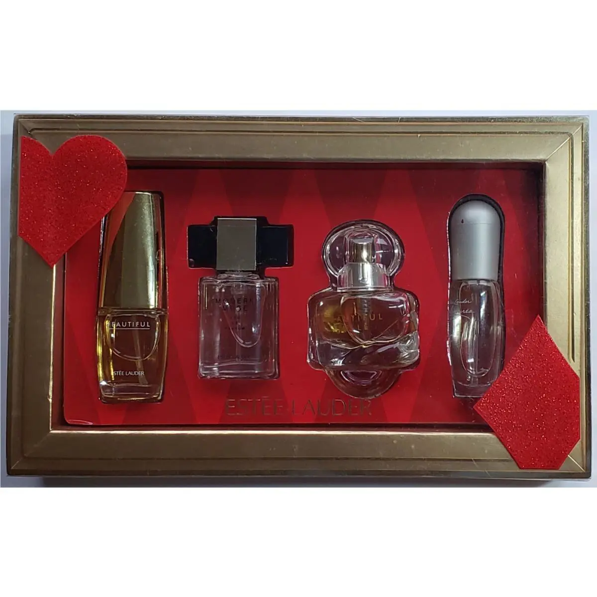 Estee Lauder Fragrance Treasures 4 Piece Mini Spray Perfume Set