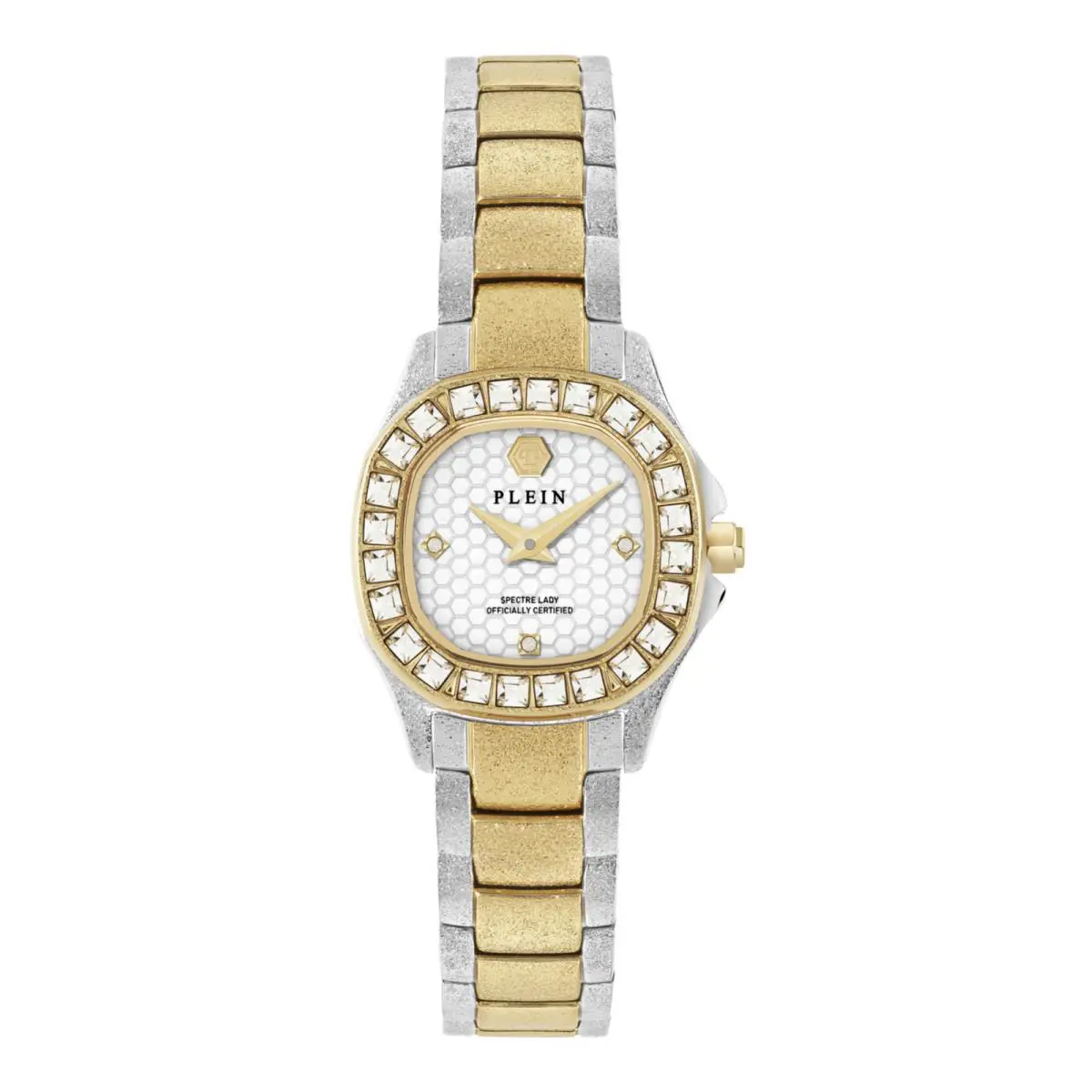 Philipp Plein Womens Two Tone 23mm Bracelet Fashion Watch