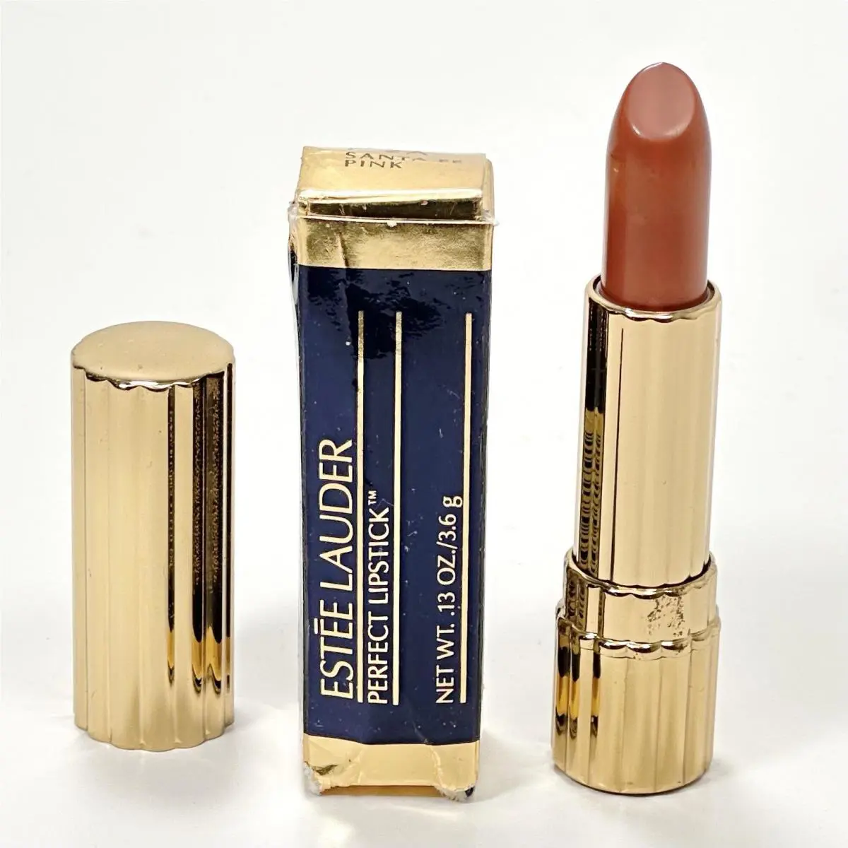 Estee Lauder Vintage Lipstick Santa FE Pink Perfect Lipstick 2A Nos
