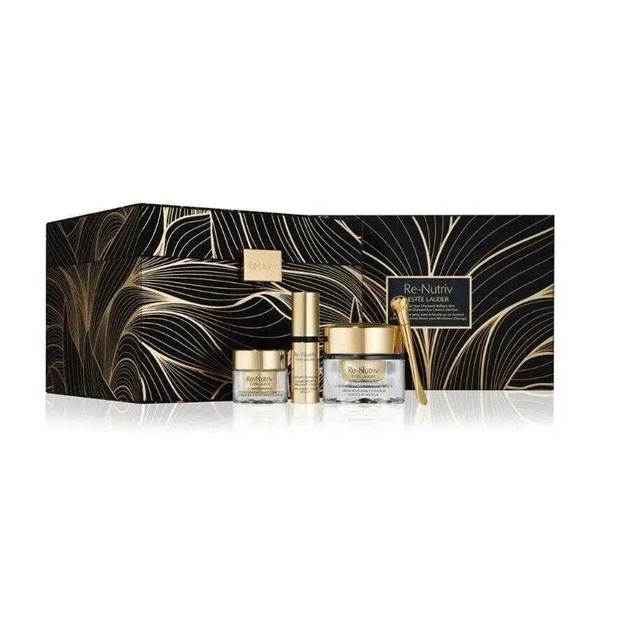 Estee Lauder Re-nutriv Ultimate Diamond .5oz Eye Cream Energy Rich Serum 5pc Set