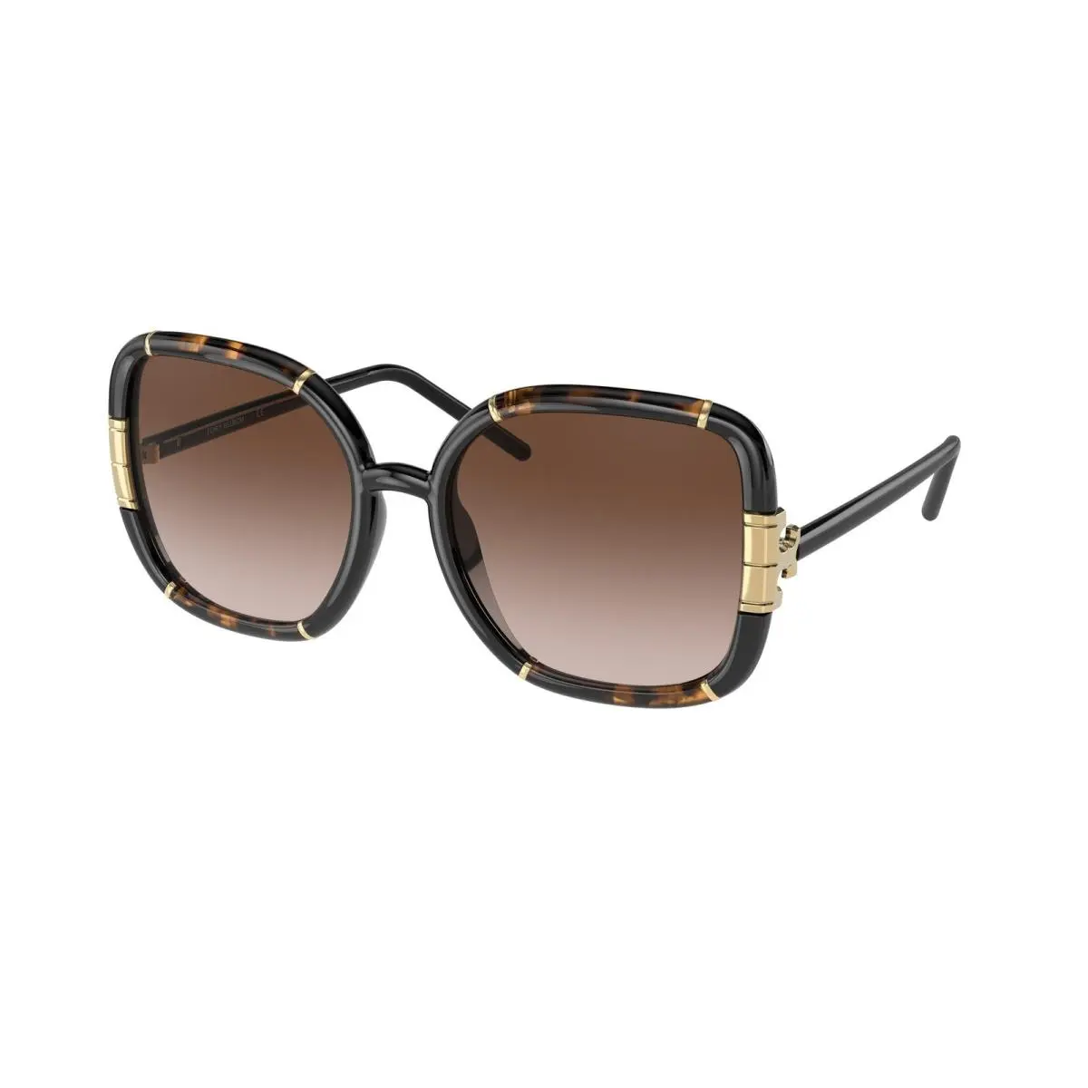 9071U Sunglasses 189613 Havana by Tory Burch