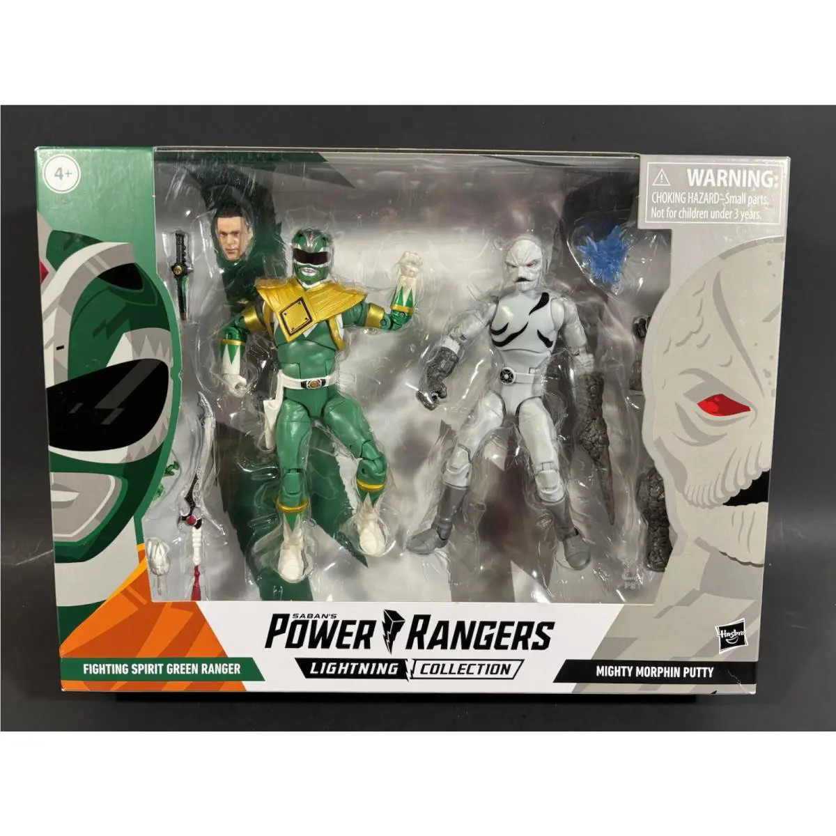 Power Rangers Lightning Collection Fighting Spirit Green Ranger Putty Figure Set