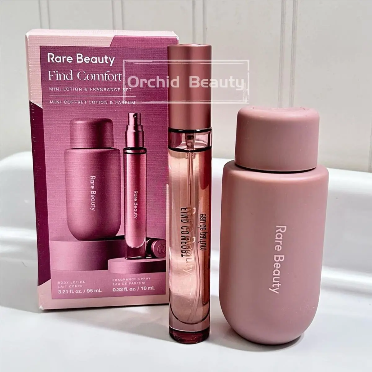 Beauty Find Comfort Lotion and Fragrance Mini Travel Set 3.21oz+0.33 oz