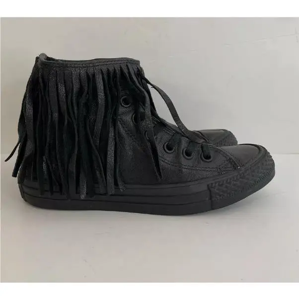 Converse shoes - Converse All Star Fringe - All Star Fringe - 551641c - Black 8
