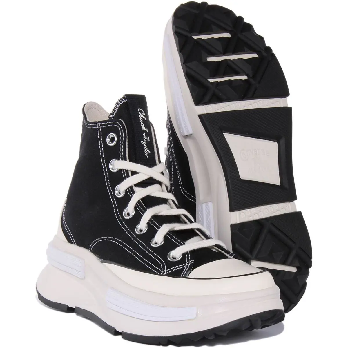 Converse shoes - BLACK WHITE 4