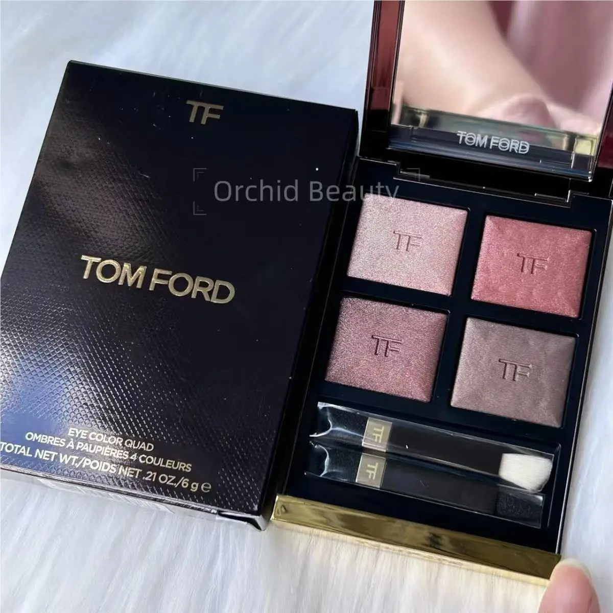 Eye Color Quad Eyeshadow Palette Full Size Choose One Color Body Heat by Tom Ford