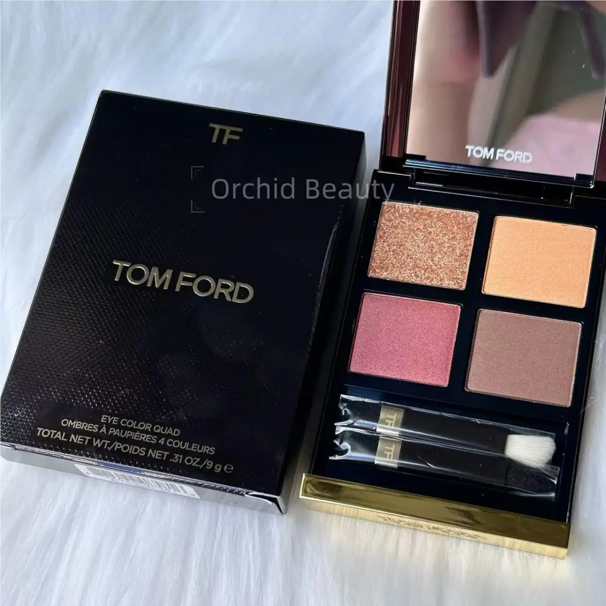 Eye Color Quad Eyeshadow Palette Full Size Choose One Color Leopard Sun by Tom Ford