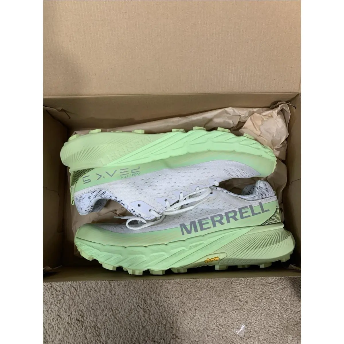 Merrell shoes - Merrell Agility Peak 5 - Agility Peak - J500549 - White 2